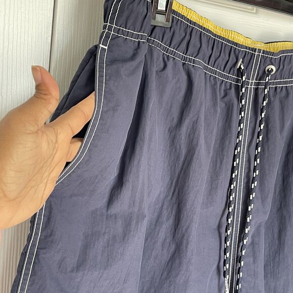 Nautica Men's Quick Dry Large Nylon 8" Swim Trunks Navy - Picture 5 of 14